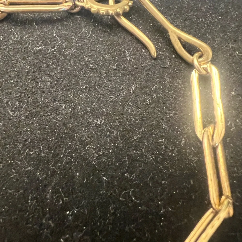 Meredith Kahn Gold Link Chain Bracelet